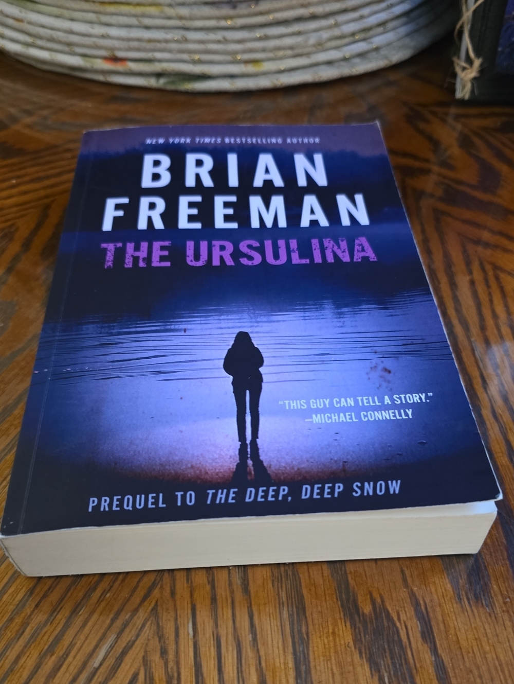 1st Edition Signed Copy Of The Ursulina By Brian Freeman